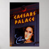 Celine Dion Caesars Palace Las Vegas America Poster (Vorne)