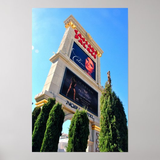 Celine Dion Caesars Palace Las Vegas America Poster (Vorne)