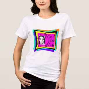 Celine Dion - Pop-Art Tri-Blend Shirt