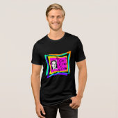 Celine Dion - Pop-Art Tri-Blend Shirt (Vorderseite voll)
