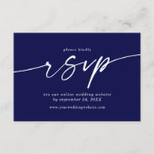 Celine ・ Hochzeitwebsite-UAWG mit QR-Code Begleitkarte (Vorderseite)