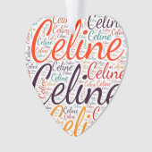 Celine Ornament (Vorderseite)