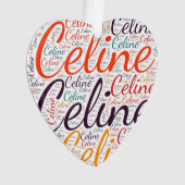 Celine Ornament (Vorderseite)
