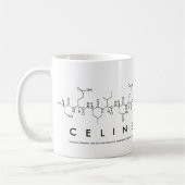 Celine-Peptidnamen-Tasse Kaffeetasse (Links)