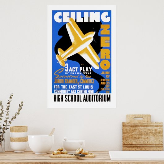 Celing Null Poster (Küche)