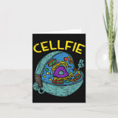 Cell Fie Funny Science Biology Teacher Karte (Vorderseite)