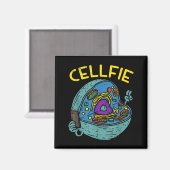 Cell Fie Funny Science Biology Teacher Magnet (Vorderseite/Rückseite)