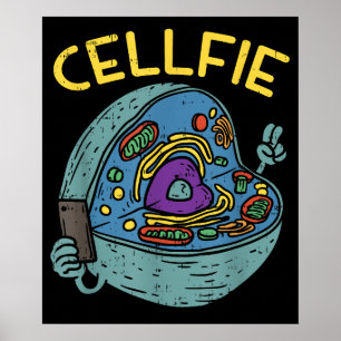 Cell Fie Funny Science Biology Teacher Poster