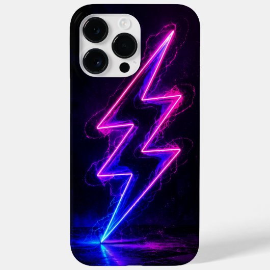 Cell Phone Case Colorful Lightning Bolt (Rückseite)