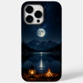 Cell Phone Case Mountain Moonlight (Rückseite)