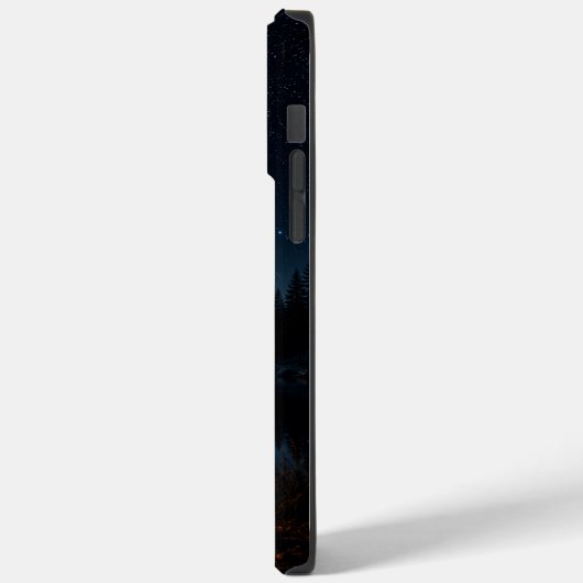 Cell Phone Case Mountain Moonlight (Rückseite / Links)