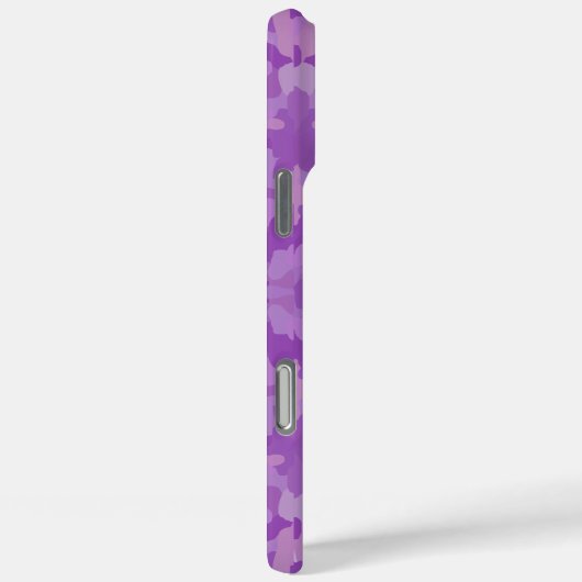 Cell Phone Case Purple Camouflage HAMbyWG (Rückseite / Rechts)