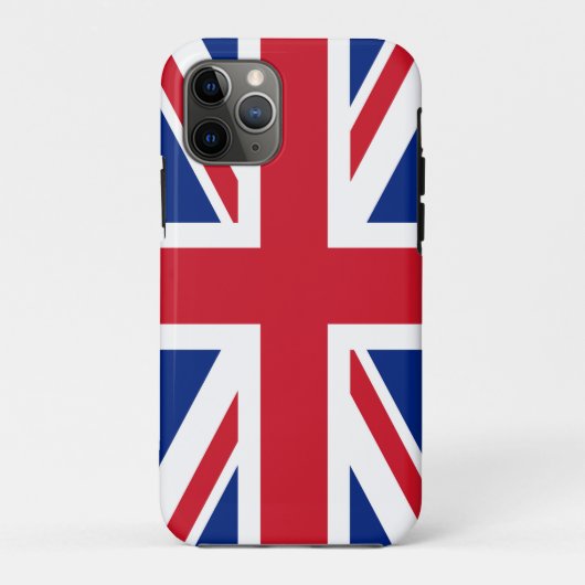 Cell Phone Case With England Flag (Rückseite)