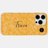 Cell Phone Case Yellow Camouflage HAMbyWG (Rückseite (Horizontal))