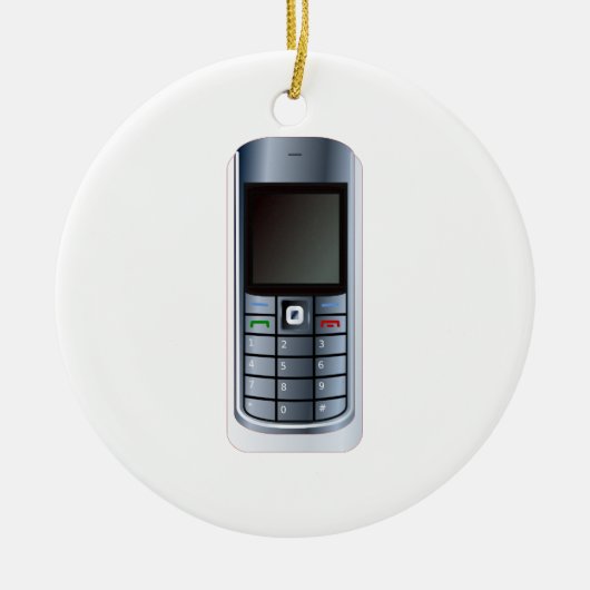 Cell Phone Keramikornament (Vorne)