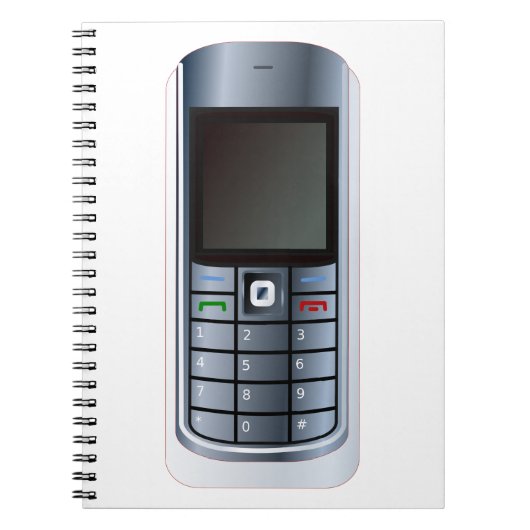 Cell Phone Notizblock (Vorderseite)