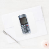 Cell Phone Quadratischer Aufkleber (Umschlag)