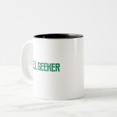 Cell Seeker | Excel-Daten-Explorer-Tabelle Zweifarbige Tasse (Vorderseite Links)