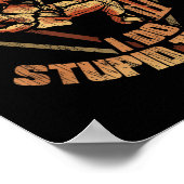 Cell Tower Climber Don't Follow Me I Do Stud Thing Poster (Ecke)