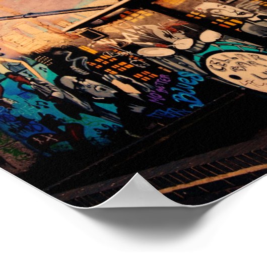 Cellar-Bar Poster (Ecke)