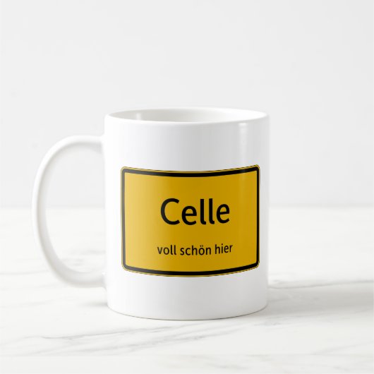 Celle Tasse Kaffeetasse Teetasse (Links)