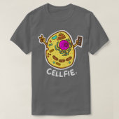 CellFie Funny Science Biology T-Shirt (Design vorne)