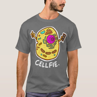 CellFie Funny Science Biology T-Shirt