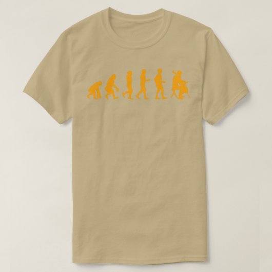 Cellist Evolution Gift T-Shirt (Design vorne)