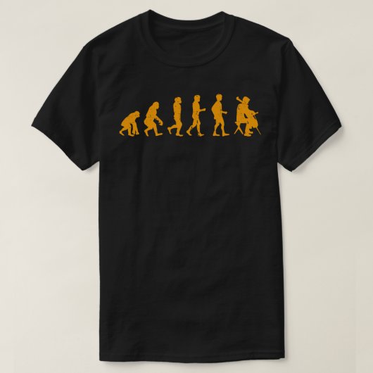 Cellist Evolution Gift T-Shirt (Design vorne)