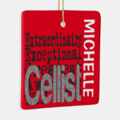 Cellist Extraordinaire CUSTOM Keramikornament (Rechts)