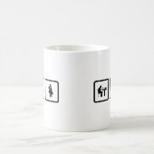Cellist Kaffeetasse (Mittel)