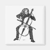 Cellist-Magnet Magnet (Vorne)