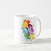 Cellist Musiker Orchester Cello Kaffeetasse (VorderseiteRechts)