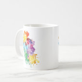 Cellist Musiker Orchester Cello Kaffeetasse (Vorderseite Links)