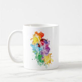 Cellist Musiker Orchester Cello Kaffeetasse