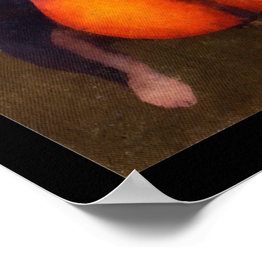 Cellist Poster (Ecke)