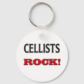 Cellists Rock Schlüsselanhänger (Vorderseite)