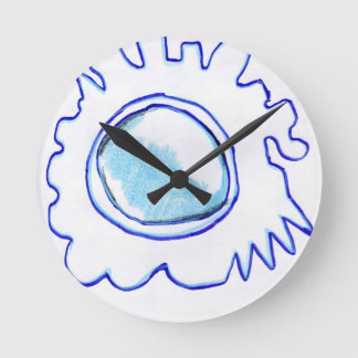 Cellmembrane Modulate Runde Wanduhr