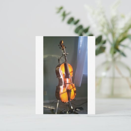 Cello 2 postkarte (Stehend Vorderseite)
