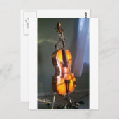 Cello 2 postkarte (Vorne/Hinten)