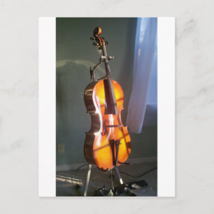 Cello 2 postkarte