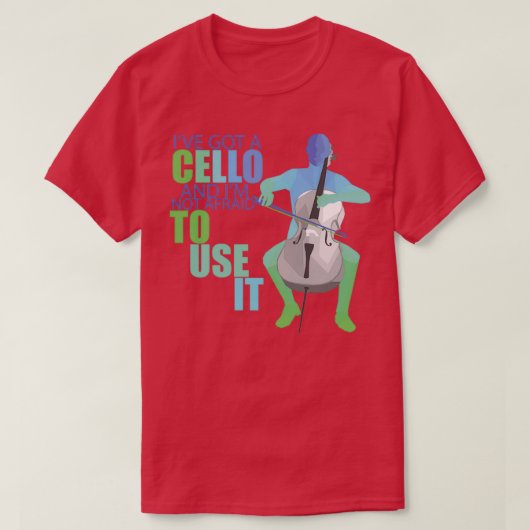 Cello 7 T-Shirt (Design vorne)