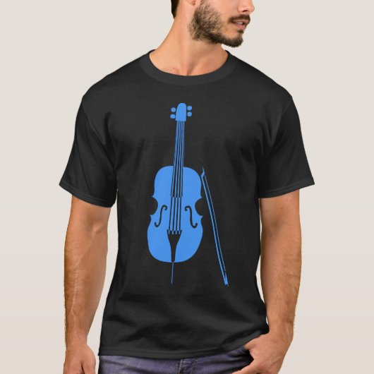 Cello - Baby Blue T-Shirt (Vorderseite)