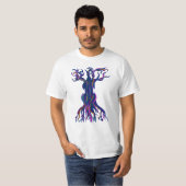 Cello-Baum-Blau-T - Shirt (Vorne ganz)
