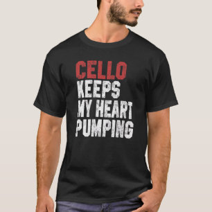 Cello Behalte mein Herz, Cello Men Pumpen Frauen T-Shirt