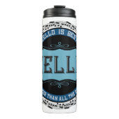 Cello Best Musiknote Circle Thermosbecher (Vorderseite)