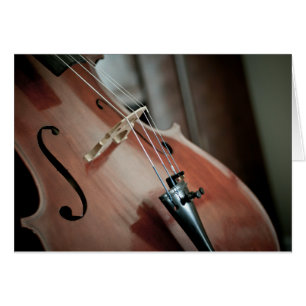 Cello Blank Card