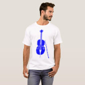 Cello - Blau T-Shirt (Vorne ganz)