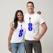 Cello - Blau T-Shirt (Unisex)