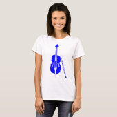 Cello - Blau T-Shirt (Vorne ganz)